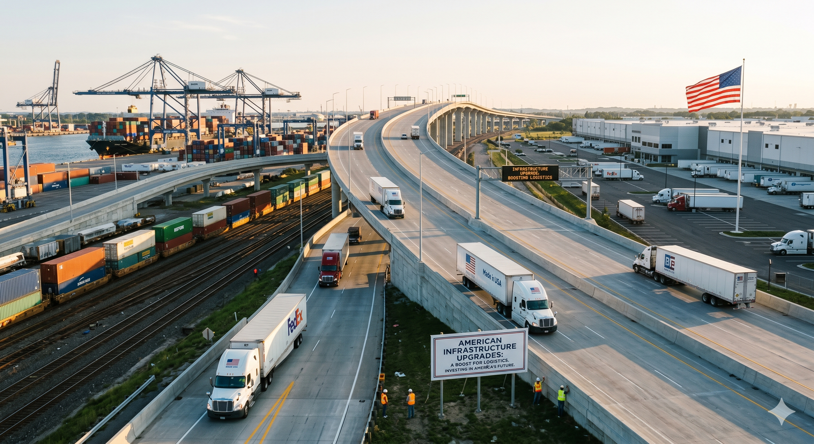 Infrastructure Upgrades: A Boost for American Logistics
