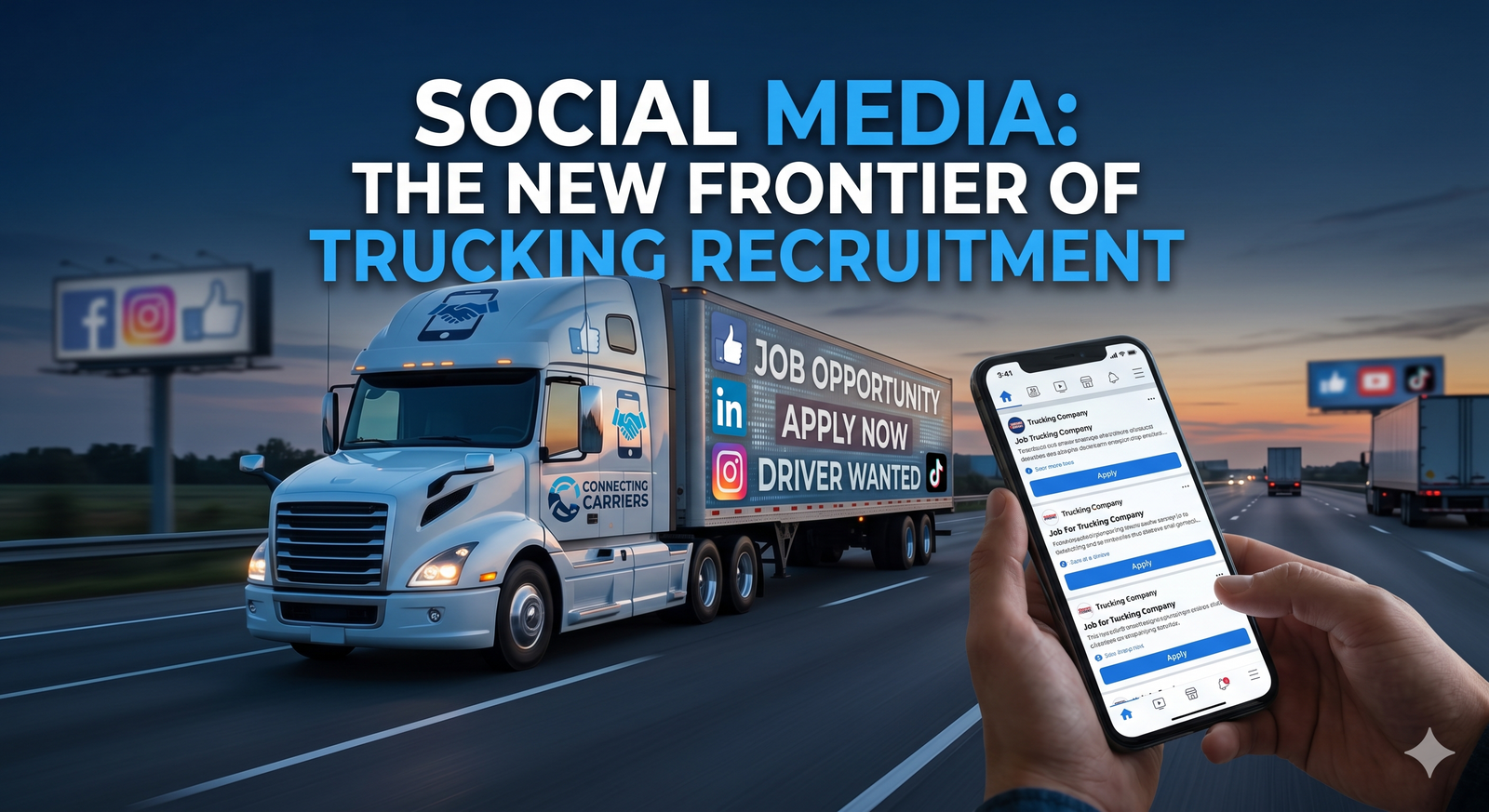 Social Media: The New Frontier of Trucking Recruitment