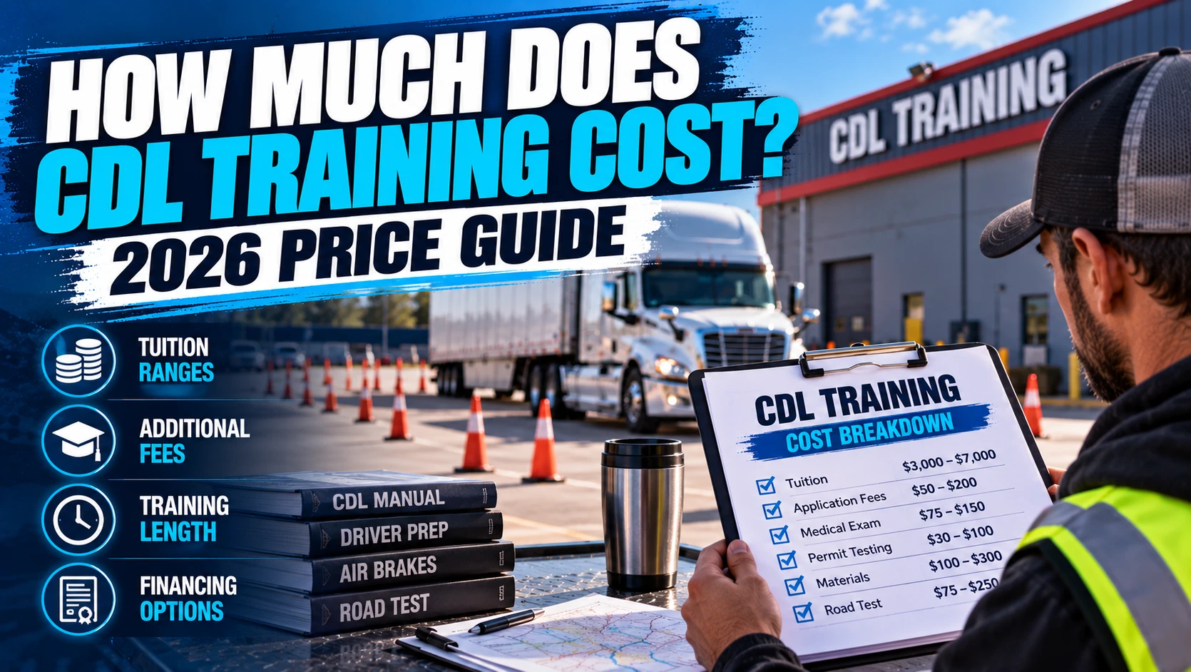 How Much Does CDL Training Cost? 2026 Price Guide