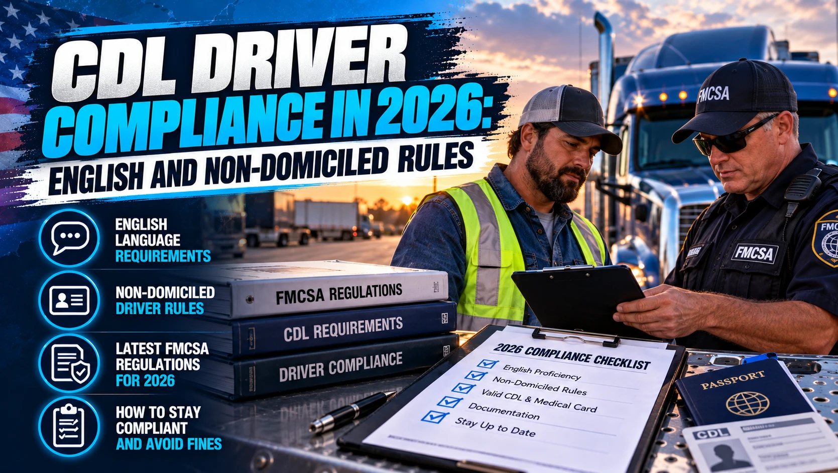 CDL Driver Compliance in 2026: English and Non-Domiciled Rules