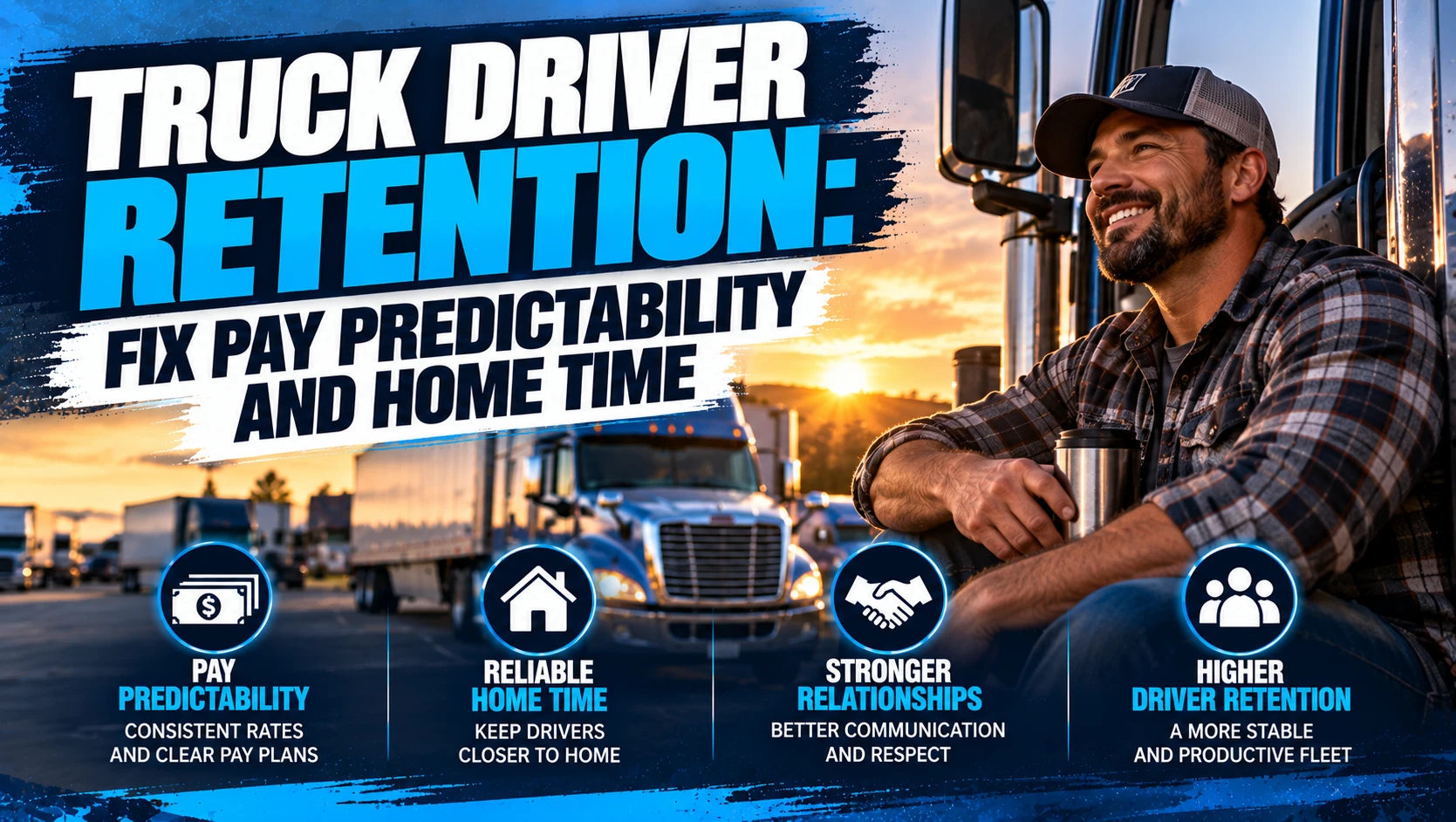 Truck Driver Retention: Fix Pay Predictability and Home Time