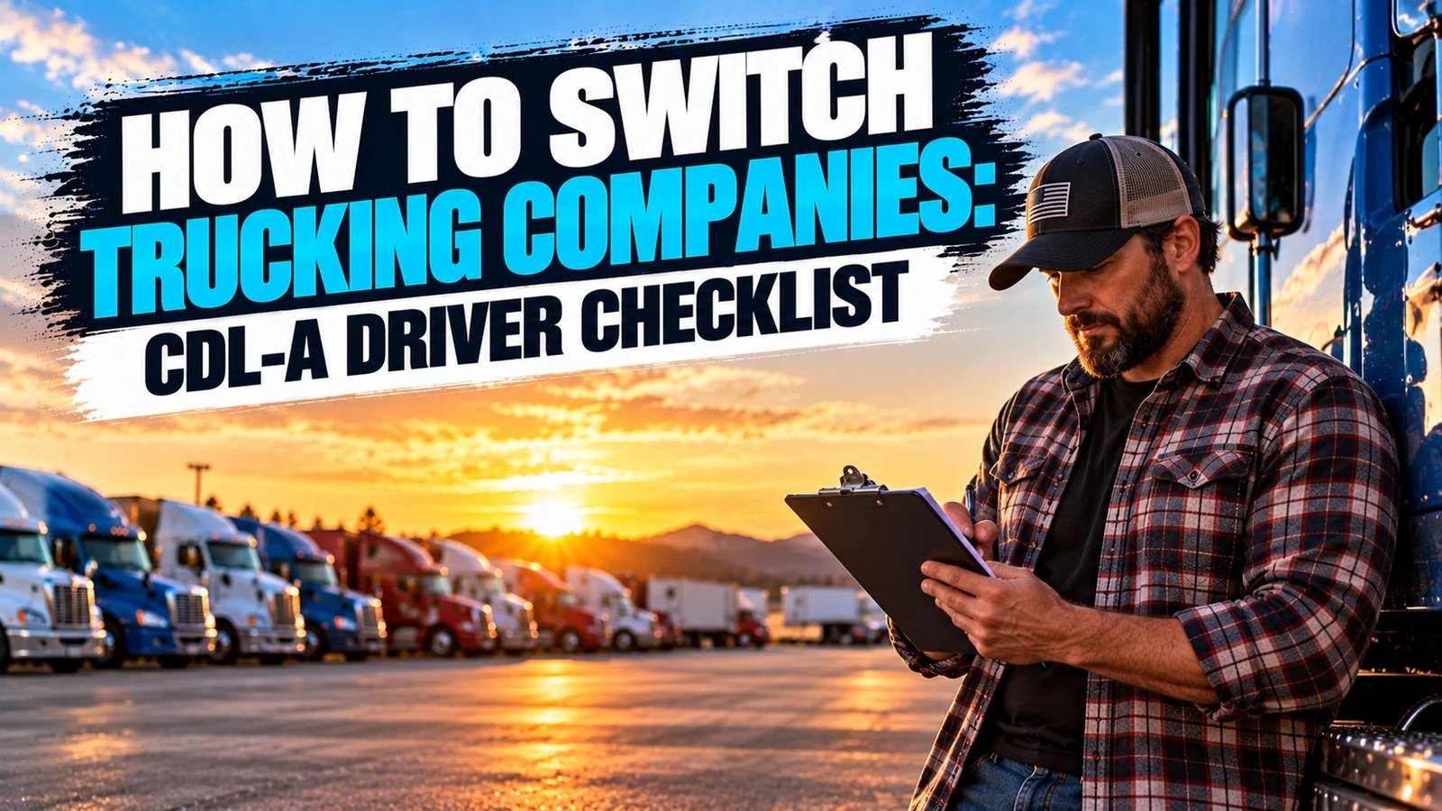 How to Switch Trucking Companies: CDL-A Driver Checklist