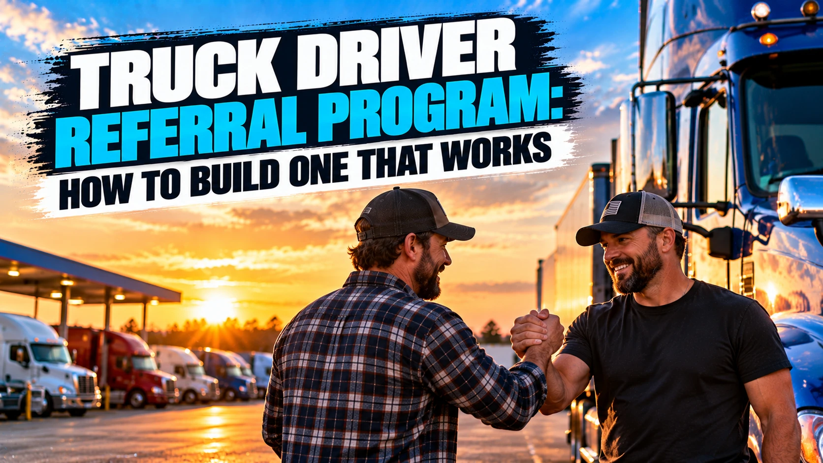Truck Driver Referral Program: How to Build One That Works