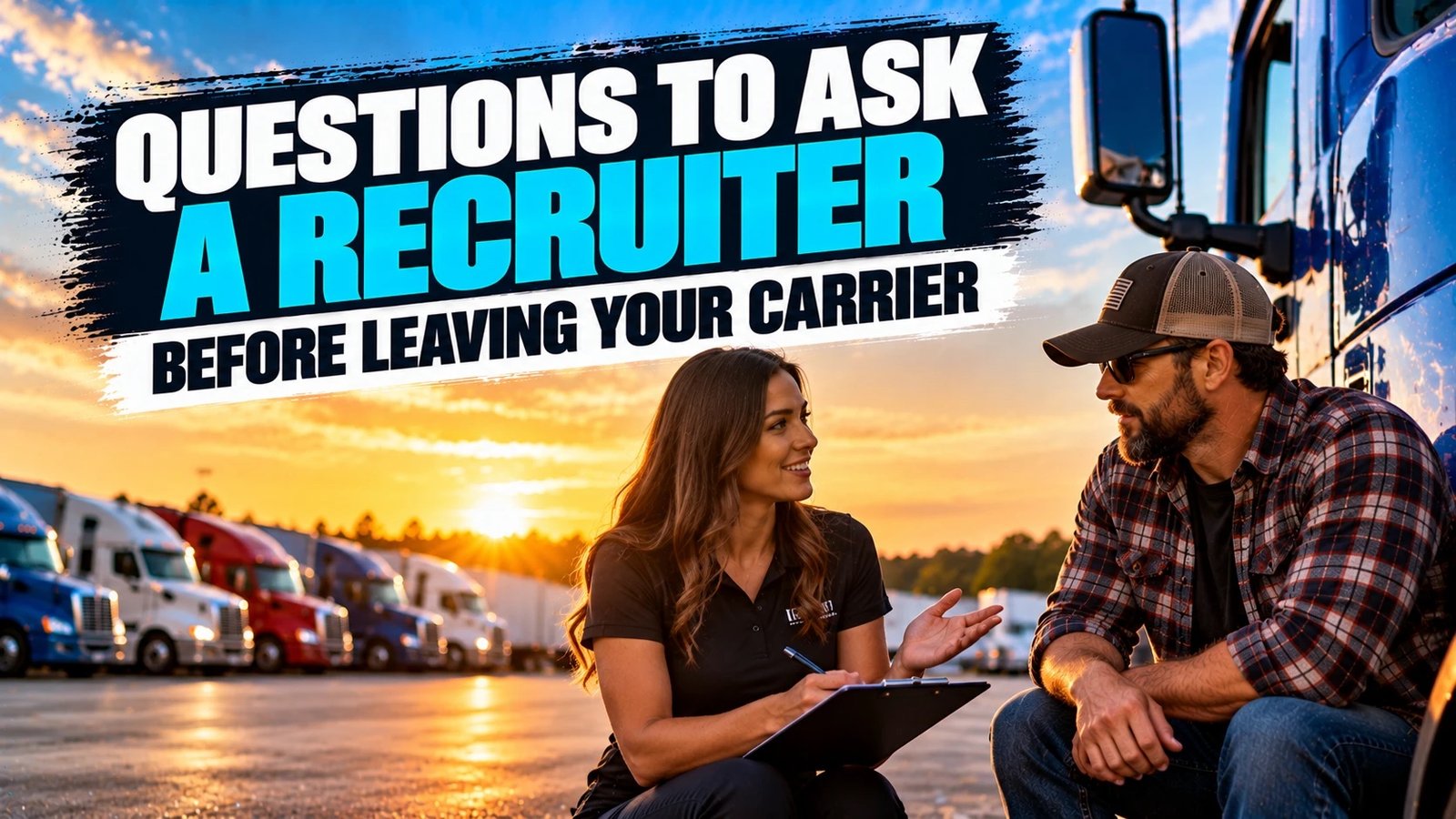 Questions to Ask a Recruiter Before Leaving Your Carrier